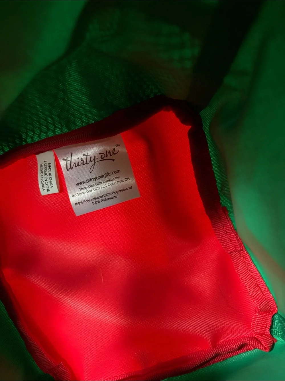 NEW Elf suit caddy from Thirty One never used